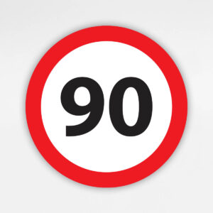Znak za mlaj 90